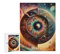 Jigsaws for Adults500 PCS Cosmic Mandala Jigsaw for Adults Toy Wall Decor Presents for Women Help The Brain Exercise 500 PCS