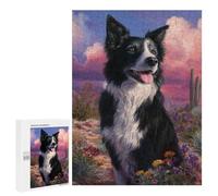 Jigsaws for Adults500 PCS Desert Dog Portrait -1 Jigsaw Puzzles for Adults Staycation Kill Time Help The Brain Exercise Family Fun & Game Night 500 PCS