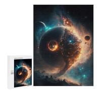 Jigsaws for Adults500 PCS Galactic Convergence Jigsaw for Adults Toy Wall Decor Presents for Women Help The Brain Exercise 500 PCS