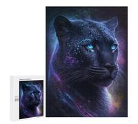 Jigsaws for Adults500 PCS Galactic Panther Portrait Jigsaws for Adults Brain Teaser Game Analysis And Logic Stress Reduction Gifts 500 PCS