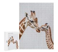 Jigsaws for Adults500 PCS Giraffe Mother And Baby Jigsaw for Adults Toy Wall Decor Presents for Women Help The Brain Exercise 500 PCS