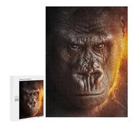 Jigsaws for Adults500 PCS Gorilla Scar Jigsaw for Adults Toy Wall Decor Presents for Women Help The Brain Exercise 500 PCS