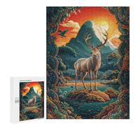 Jigsaws for Adults500 PCS Hart of The Wild Jigsaw for Adults Toy Wall Decor Presents for Women Help The Brain Exercise 500 PCS