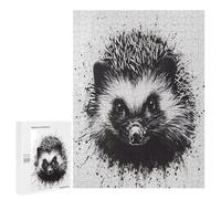 Jigsaws for Adults500 PCS Hedgehog Handdrawn Adult Jigsaw Puzzle DIY Toys Precision Cutting Deal As Gifts for The Whole Family 500 PCS