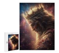 Jigsaws for Adults500 PCS King's Crown Celestial Majesty Jigsaw Puzzles for Adults Staycation Kill Time Help The Brain Exercise Family Fun & Game Night 500 PCS