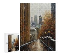 Jigsaws for Adults500 PCS Montreal Charm Canada Jigsaw for Adults Toy Wall Decor Presents for Women Help The Brain Exercise 500 PCS