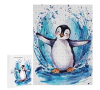 Jigsaws for Adults500 PCS Penguin Animal Jigsaw for Adults Toy Wall Decor Presents for Women Help The Brain Exercise 500 PCS
