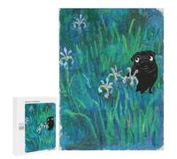 Jigsaws for Adults500 PCS Pug Monnet Iris Garden Jigsaws for Adults Brain Teaser Game Analysis And Logic Stress Reduction Gifts 500 PCS