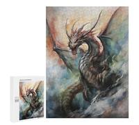 Jigsaws for Adults500 PCS Raging Drake Jigsaw for Adults Toy Wall Decor Presents for Women Help The Brain Exercise 500 PCS