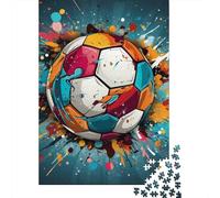 Jigsaws Puzzle for Adults Football 1000 Piece Jigsaw Puzzles Paper Jigsaw for Age 18 Years Up Challenging Game 1000pcs (38x26cm)