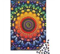 Jigsaws Puzzle for Adults Geometric Patterns 1000 Piece Jigsaw Puzzles Paper Jigsaw for Age 18 Years Up Challenging Game 1000pcs (38x26cm)