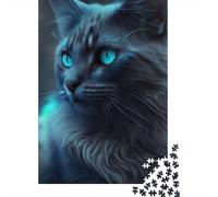 Jigsaws Puzzle for Adults Kitten Close Up 1000 Piece Jigsaw Puzzles Wooden Jigsaw for Age 18 Years Up Challenging Game 1000pcs (75x50cm)