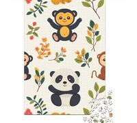 Jigsaws Puzzle for Adults Monkey 1000 Piece Jigsaw Puzzles Paper Jigsaw for Age 18 Years Up Challenging Game 1000pcs (38x26cm)