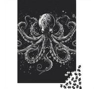 Jigsaws Puzzle for Adults Octopus 1000 Piece Jigsaw Puzzles Paper Jigsaw for Age 18 Years Up Challenging Game 1000pcs (38x26cm)
