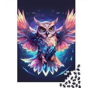 Jigsaws Puzzle for Adults Owl 1000 Piece Jigsaw Puzzles Paper Jigsaw for Age 18 Years Up Challenging Game 1000pcs (38x26cm)