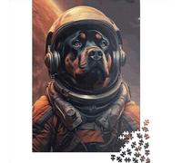 Jigsaws Puzzle for Adults Rottweiler Mars 1000 Piece Jigsaw Puzzles Paper Jigsaw for Age 18 Years Up Challenging Game 1000pcs (38x26cm)