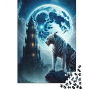 Jigsaws Puzzle for Adults White Tiger3 1000 Piece Jigsaw Puzzles Paper Jigsaw for Age 18 Years Up Challenging Game 1000pcs (38x26cm)