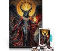Jigsaws Puzzles 1000 Piece For Adults teenagers God Judge Made of wood Suitable for ages 14 and up wall decoration Christmas Birthday Gift。size:50x75cm/19.68x29.52inch