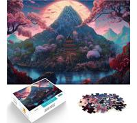 Jigsaws Puzzles 1000 Piece For Adults teenagers River of Dreams Made of cardboard Suitable for ages 14 and up Intellectual Game Family Fun Gift。size：38x52cm/14.96x20.47inch