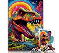 Jigsaws Puzzles 1000 Pieces for Adults Gifts Ancient Dinosaurs Adult Jigsaw,Challenging Game Gifts for Is Ideal As A Gift for The Whole Family (size 38x26cm)