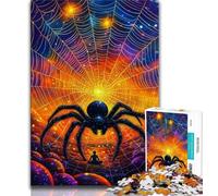 Jigsaws Puzzles 1000 Pieces for Adults Gifts Art Spider,Help The Brain Exercise Addictive Toys to Cultivate Patience Gift For Birthdays 50x75cm