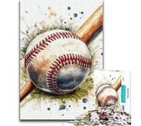 Jigsaws Puzzles 1000 Pieces for Adults Gifts Baseball Adult Jigsaw,Challenging Game Gifts for Is Ideal As A Gift for The Whole Family (size 75x50cm)