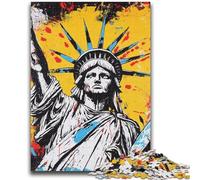 Jigsaws Puzzles 1000 Pieces for Adults Gifts Basquiat Style Puzzles for Teenagers,for Educational Game Challenge Toy Birthday Present, Gifts, Wall Art (50x75cm)