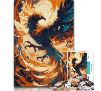 Jigsaws Puzzles 1000 Pieces for Adults Gifts Beautiful Eagle Teenager Jigsaw,Staycation Kill Time with Fully Interlocking Randomly Shaped Pieces (size 38x26cm)