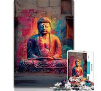 Jigsaws Puzzles 1000 Pieces for Adults Gifts Buddha Statues,Educational Games Home Decoration Birthday Present,Gifts,Wall Art 38x26cm
