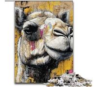 Jigsaws Puzzles 1000 Pieces for Adults Gifts Camel, Decompressing Intellectual Educational Toy Birthday Present, Gifts, Wall Art (size 26x38cm)