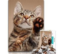 Jigsaws Puzzles 1000 Pieces for Adults Gifts Cat Puzzles for Teenagers,for Educational Game Challenge Toy Birthday Present, Gifts, Wall Art 26x38cm