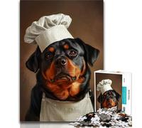 Jigsaws Puzzles 1000 Pieces for Adults Gifts Chef Ronaldo,Challenging Difficult with Fully Interlocking Randomly Shaped Pieces (38x26cm)