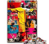 Jigsaws Puzzles 1000 Pieces for Adults Gifts Christian Art Challenging Game Gifts for Is Ideal As A Gift for The Whole Family 26x38cm