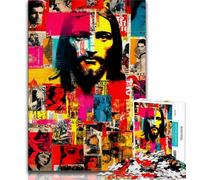 Jigsaws Puzzles 1000 Pieces for Adults Gifts Christian Art,Stress Reliever Difficult Challenge Every Piece Is Unique - Challenging Family Fun Game 75x50cm