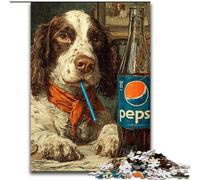 Jigsaws Puzzles 1000 Pieces for Adults Gifts Cocker Spaniel,Help The Brain Exercise Addictive Toys to Cultivate Patience Perfect Decoration 50X75CM