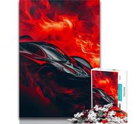 Jigsaws Puzzles 1000 Pieces for Adults Gifts Colourful Cool Sports Car 1000 Piece Jigsaw,Enhance Love between Couples for Ages 14+ (size 38x26cm)