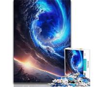Jigsaws Puzzles 1000 Pieces for Adults Gifts Colourful Fantasy Cosmic Black Hole 1000 Pieces for Teenagers,Perfect for Game Nights, Colorful Toy for Home Gift 26x38cm