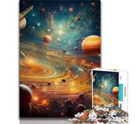 Jigsaws Puzzles 1000 Pieces for Adults Gifts Colourful Universe 1000 Piece Jigsaw,Enhance Love between Couples for Ages 14+ (size 75x50cm)
