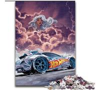 Jigsaws Puzzles 1000 Pieces for Adults Gifts Comic Storm Sports Car,learning Educational Is Ideal As A Gift for The Whole Family 50X75CM