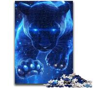 Jigsaws Puzzles 1000 Pieces for Adults Gifts Cosmic Black Panther Challenging Game Gifts for Is Ideal As A Gift for The Whole Family 50x75cm