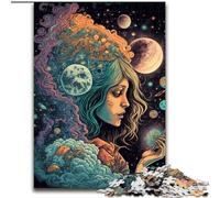 Jigsaws Puzzles 1000 Pieces for Adults Gifts Cosmic High, Help The Brain Exercise Addictive Toys to Cultivate Patience Enhance Memory (Size 26x38cm)