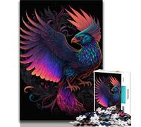 Jigsaws Puzzles 1000 Pieces for Adults Gifts Cosmic Phoenix Jigsaw,Stress Reliever Staycation Kill Time Home Decoration Toys (size 75x50cm)