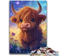 Jigsaws Puzzles 1000 Pieces for Adults Gifts Cute Yak Baby Challenging Game Gifts for Is Ideal As A Gift for The Whole Family 26x38cm