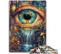 Jigsaws Puzzles 1000 Pieces for Adults Gifts Eye of The Mountain Decompressing Intellectual Educational Toy Suitable for Desktop Decoration 50x75cm
