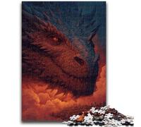Jigsaws Puzzles 1000 Pieces for Adults Gifts Fantasy Dragon, Decompressing Intellectual Educational Toy Is Ideal As Gifts for The Whole Family 50X75CM