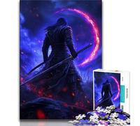 Jigsaws Puzzles 1000 Pieces for Adults Gifts Fantasy Samurai Ninja 1000 Piece Jigsaw,Enhance Love between Couples for Ages 14+ (size 75x50cm)