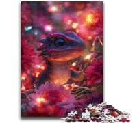 Jigsaws Puzzles 1000 Pieces for Adults Gifts Flowers And Baby Dragons 1000 Piece Puzzle,Stress Reliever Staycation Kill Time Parent-child Interaction (26x38cm)