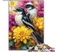 Jigsaws Puzzles 1000 Pieces for Adults Gifts Flowers And Birds, Decompressing Intellectual Educational Toy Birthday Present, Gifts, Wall Art (size 26x38cm)