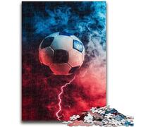 Jigsaws Puzzles 1000 Pieces for Adults Gifts Football Sports Teenager Puzzles,Quiz Game Wall Decoration Unique Birthday And Xmas Gifts (75x50cm)