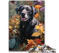 Jigsaws Puzzles 1000 Pieces for Adults Gifts Forest Labrador Teenager Puzzles,Quiz Game Wall Decoration Unique Birthday And Xmas Gifts (75x50cm)